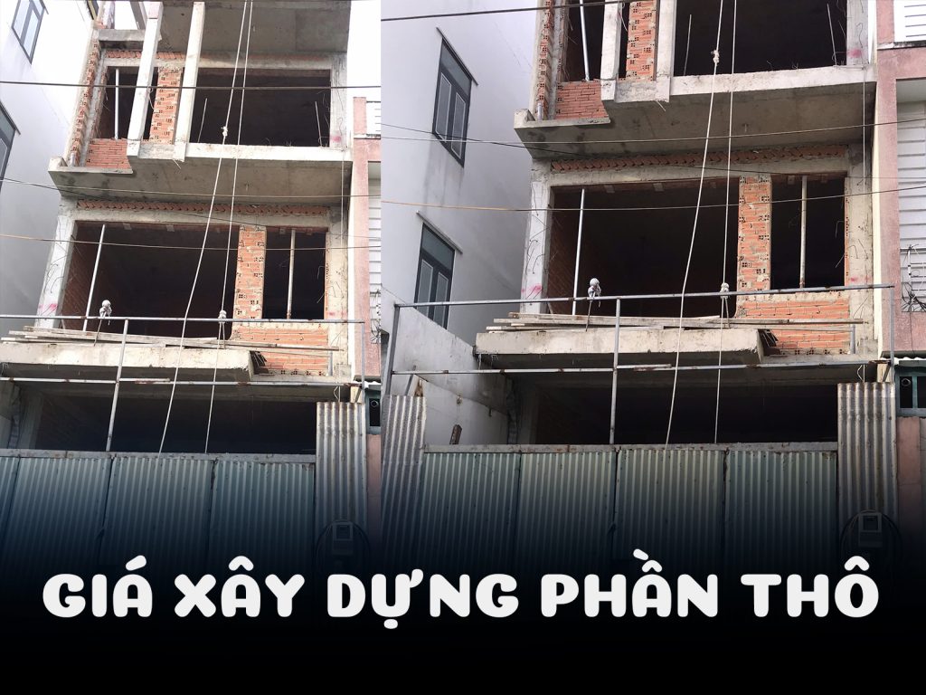 Tìm hiểu về mức giá xây nhà phần thô tại quận 12 tp.HCM